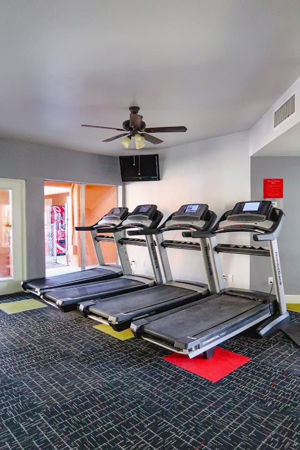 Fitness Center Treadmills