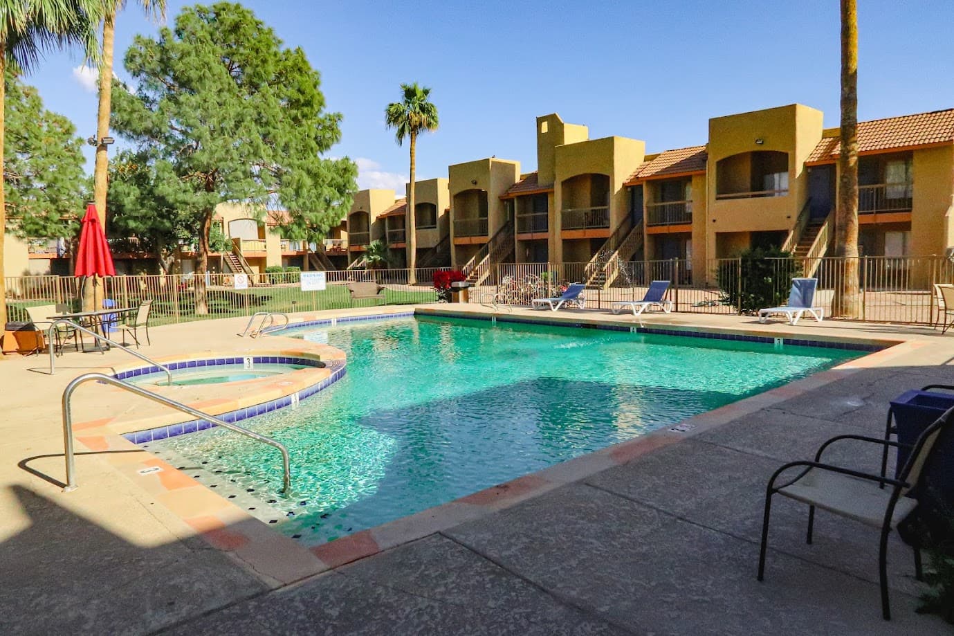 Second Pool with Shallow Entry Steps